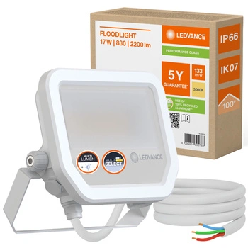 LED-Flutlicht 17W 2200lm 3000K IP66 Weiß LEDVANCE Flutlicht