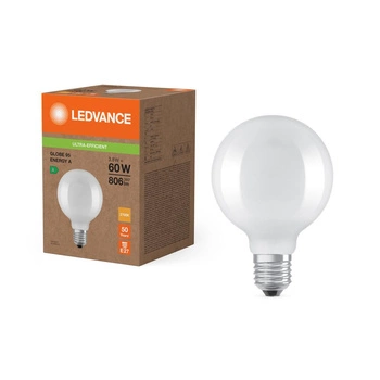 LED-Glühbirne Ball E27 G95 3.8W = 60W 806lm 2700K Warm 300° Ledvance