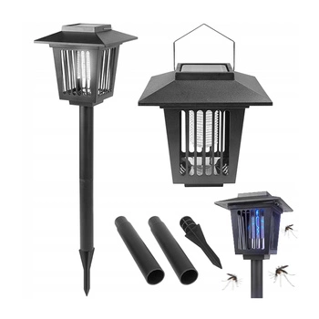 LED Insektizid angetriebene Solar-Taschenlampe Gartenlampe IP44 Outdoor Dämmerungssensor 