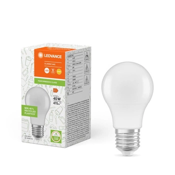 LED-Lampe E27 A55 4.9W = 40W 470lm 2700K Warm 200° Ledvance