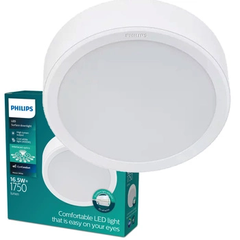 LED-Panel-Leuchte Aufbauleuchte LED 16.5W 1300lm 4000K Weiß Meson Philips