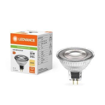 LED-Reflektorlampe GU5.3 MR16 2.1W = 20W 210lm 3000K Warm 36° 12V Ledvance