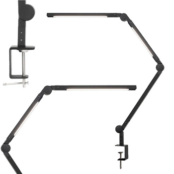 LED-Tischlampe 20W 800lm CCT 120° Schwarz Tenuix Kobi