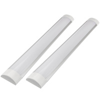 2x LED Linear Garage Lichtleiste 24W 4000K Neutral 90cm