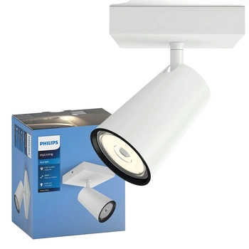 LED-Deckenleuchte PAISLEY GU10 Reflektor bewegliche Leuchte Weiß PHILIPS