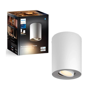 LED Spot Pillar Weiß 4.2W CCT PHILIPS HUE Bluetooth Zigbee Deckenleuchte