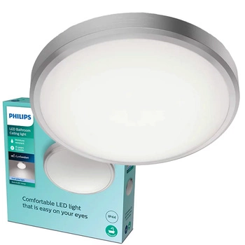 Plafond LED-Anbauleuchte DORIS 17W 4000K IP44 31cm Satin PHILIPS