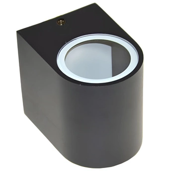 Garten Wandlampe Außenlampe GU10 Schwarz