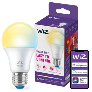 LED-Lampe E27 A60 12.5W = 100W 1521lm 2200-6500K TW Smart SMART WiFi Bluetooth App WiZ
