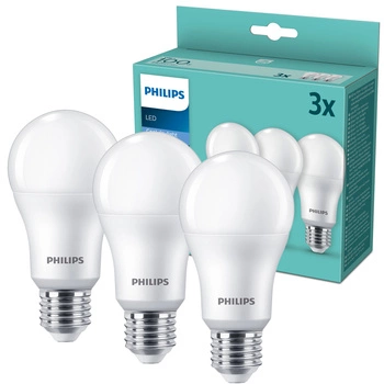 3x LED Lampen E27 A67 13W = 100W 1521lm 6500K Kalte Milch PHILIPS