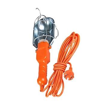 Werkstatt-LED-Taschenlampe E27 230V auf 5m Kabel