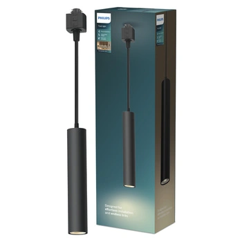 LED GU10 Einphasig Schwarz EasyLink Paxie Philips Pendelschienenleuchte