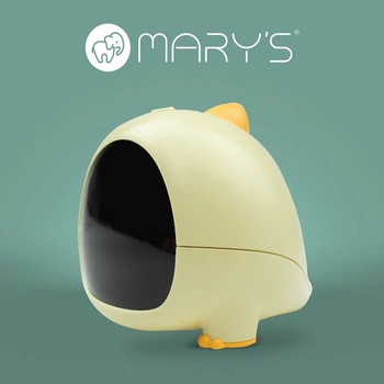 Elektronischer Wecker für Kinder Gelb USB Wiederaufladbar 1200mAh DINO MARY'S