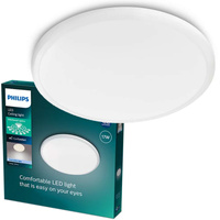 Plafond LED-Deckenanbauleuchte TWIRLY 17W 4000K 35cm Weiß Rund PHILIPS