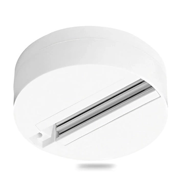 Gerader Steckverbinder für 1-Phasen-Stromschienen-System Schwarz LUMILED