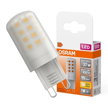 LED-Kapsel-Glühbirne G9 4,2W = 37W 430lm 2700K Warm 300° LED PIN Osram
