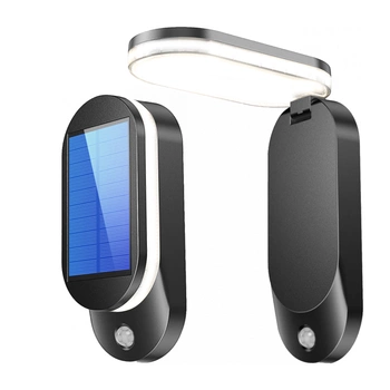 LED-Solar-Gartenleuchte Bewegungs- und Dämmerungssensor 4000K IP65