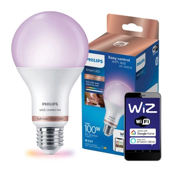 LED-Lampe E27 A67 13W = 100W 2200-6500K TW + RGB SMART WiFi Philips WiZ