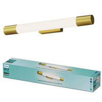 LED Spiegelbeleuchtung 5W 730lm 2700K 44cm IP44 Kupfer Rover Philips