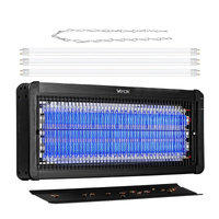 Elektrische Stehende Insektizidfalle Lampe 200m2 Schwarz IKV-60W VAYOX