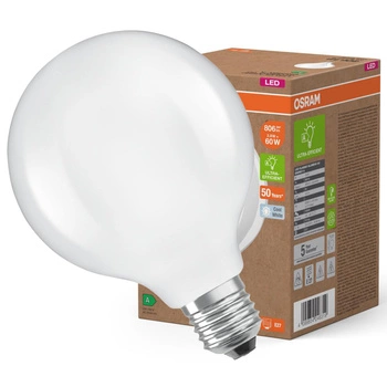 LED-Glühbirne G95 Sphere E27 3.8W = 60W 806lm 4000K Neutral 300° Filament CLASSIC ENERGY EFFICIENCY Osram