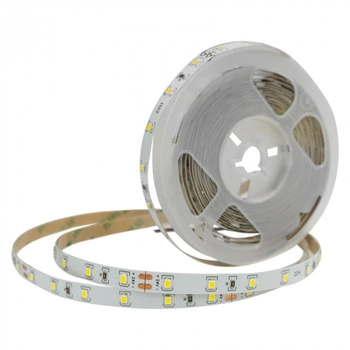 LED-Streifen SMD 2835 10.8W/m 500lm/m 60LED/m 24V 3000K Warm IP20 Rolle 5m Ecolight