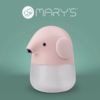 Berührungsloser Baby-Seifenspender Rosa USB Wiederaufladbar 1200mAh MARY'S SLONK