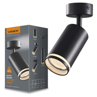 Decke Wandleuchte Wandleuchte GU10 Schwarz Videx