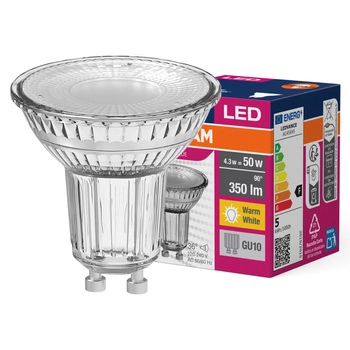 LED-Lampe PAR16 Reflektor GU10 4.3W = 50W 350lm 2700K Warm 36° VALUE Osram
