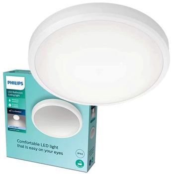 Plafond LED Aufbaumontage DORIS 17W 4000K IP44 31cm PHILIPS Weiß
