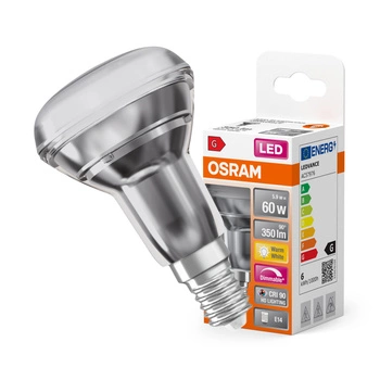 LED-Lampe R50 Reflektor E14 5.9W = 60W 350lm 2700K Warm CRI90 36° Dimmbar SUPERSTAR Osram