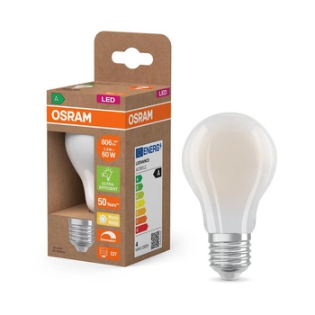 LED-Lampe A60 E27 3.8W = 60W 806lm 2700K Warm 320° Dimmbar CLASSIC Osram