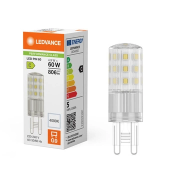 LED-Kapsel-Glühbirne G9 4.9W = 60W 806lm 4000K Neutral 320° Ledvance