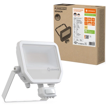 LED-Flutlicht 41W 5500lm 3000K IP65 Weiß mit Bewegungssensor LEDVANCE Flutlicht