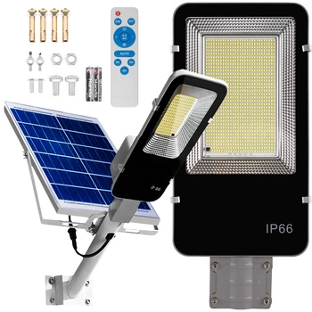 Leistungsstarke 1500W 6500K LED Solar-Straßenlampe IP66 + Fernsteuerung