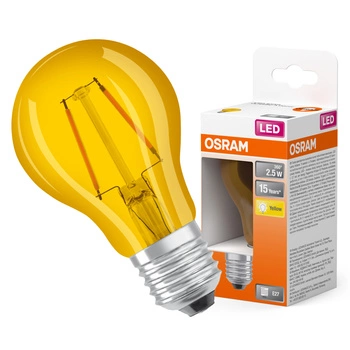 LED-Lampe A60 E27 2.5W = 23W 235lm 2200K Warm 300° STAR DECOR CLASSIC Osram