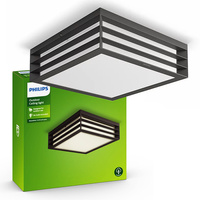 Garten LED Außendeckenleuchte MOONSHINE myGarden 2xE27 IP44 Wandleuchte Anthrazit PHILIPS