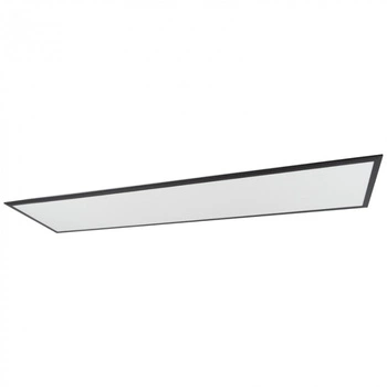 LED-Paneel 120x30 Unterputzwanne 50W 5000lm 4000K Neutral Schwarz Ecolight