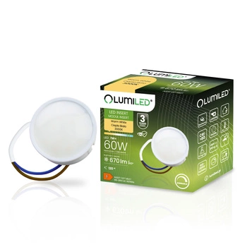 LED Einlege-Modul Milchig 7W = 60W 120° 670lm 3000K Warm Dimmbar LUMILED