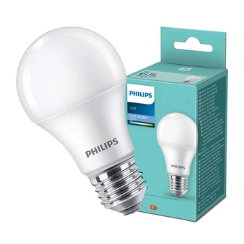 LED Lampen E27 A60 9W = 65W 950lm 6500K Kalte Milch PHILIPS 