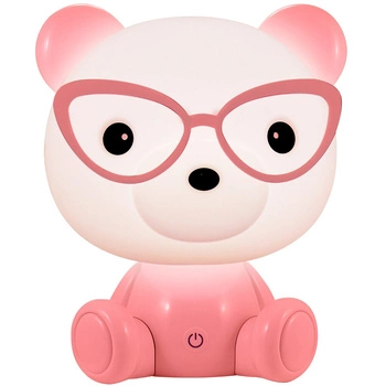 LED Dekorative Lampe 2.5W 59lm Rosa Dimmbar Teddybär Sanico Goldlux