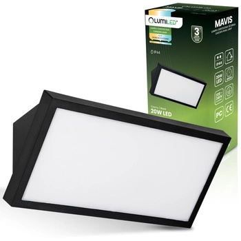 Außengartenleuchte CCT 12W LED IP44 Elevation Wandleuchte MAVIS LUMILED
