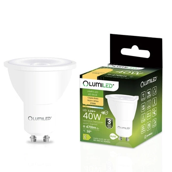 LED-Lampe GU10 PAR16 3.4W = 40W 470LM 2700K Warm 38° LUMILED