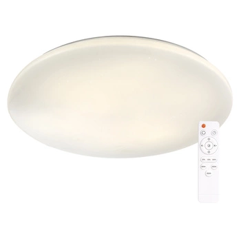 Plafond LED-Deckenleuchte 100W 11200lm CCT 115° Weiß Dimmbar Pilot Pirius Sanico Goldlux