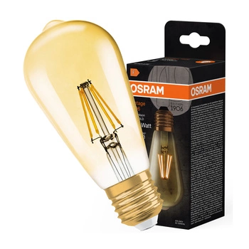 LED Lampen E27 ST64 4W = 35W 410lm 2400K Warm 300° Glühfaden OSRAM Vintage 1906