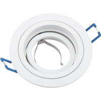 Einbaustrahler GU10, MR16 Einbauspot HALOGEN Runde beweglich Weiß CASSIO LUMILED