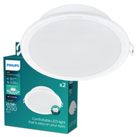 LED-Panel LED-Einbauleuchte 23.5W 2550lm 4000K Weiß Meson Philips