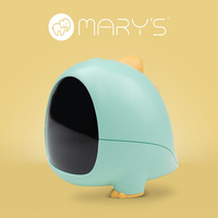 Elektronischer Wecker für Kinder Grün USB Wiederaufladbar 1200mAh DINO MARY'S