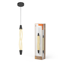 Dekorative LED-Deckenpendelleuchte 18W 1800lm 3000K Warm Dimmbar Überhang Grau Dekor Ledvance