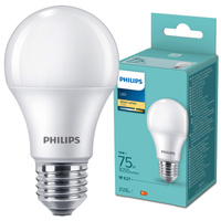 LED Lampen E27 A60 10W = 75W 1055lm 2700K Warm PHILIPS